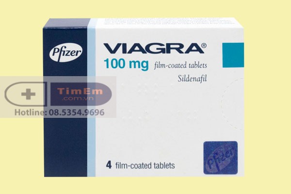 Hộp thuốc Viagra 100mg