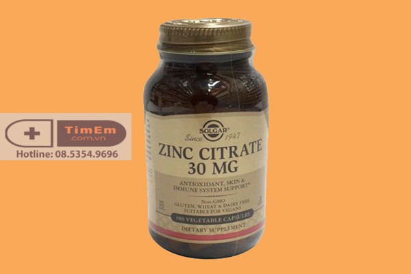 Thuốc cường dương Zinc Citrate 30mg