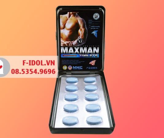 Viên Uống Maxman hiện đang được bán tại các nhà thuốc trên toàn quốc
