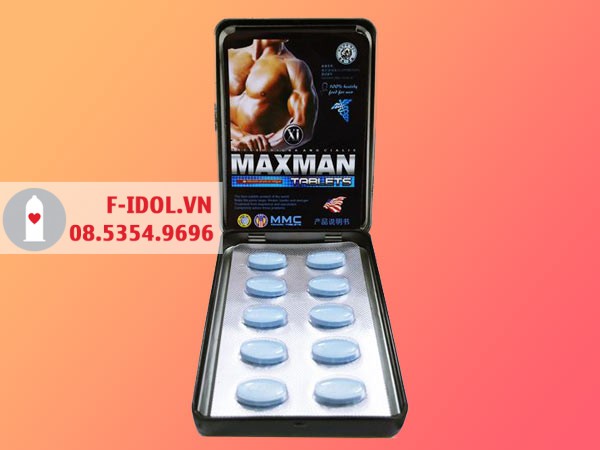 Viên Uống Maxman hiện đang được bán tại các nhà thuốc trên toàn quốc