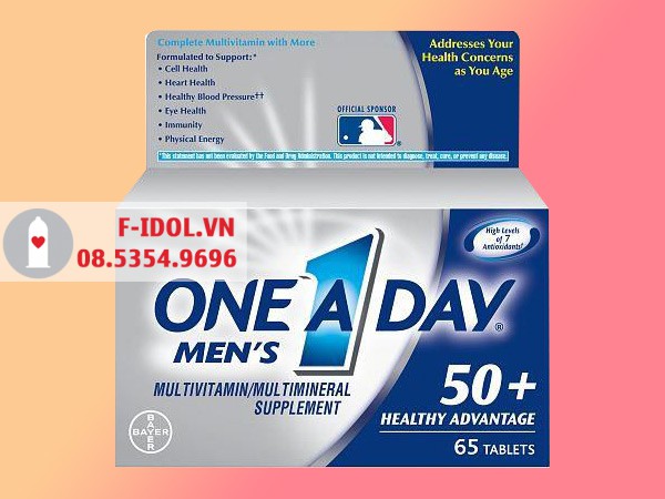 Hình ảnh One a day Men’s 50 dạng hộp