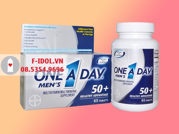 One a day Men’s 50 được bán ở nhiều nơi